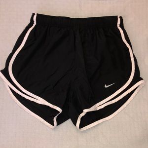 Black Nike tempo running shorts